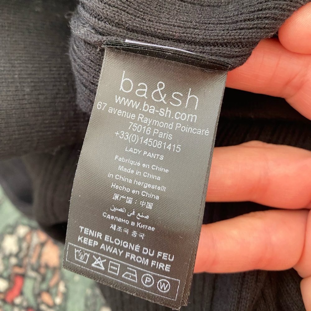 Ba&sh Erwan ribbed retro cozy flare pants - Picture 6 of 12